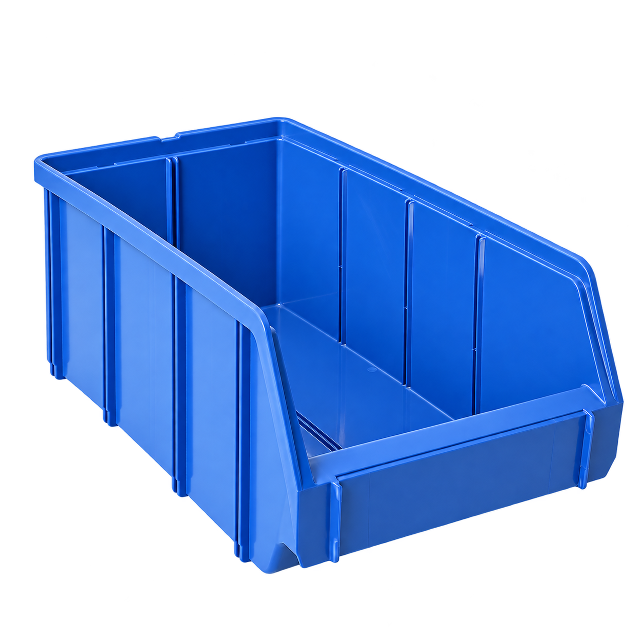 Sichtbox Größe 02, blau, Polypropylen